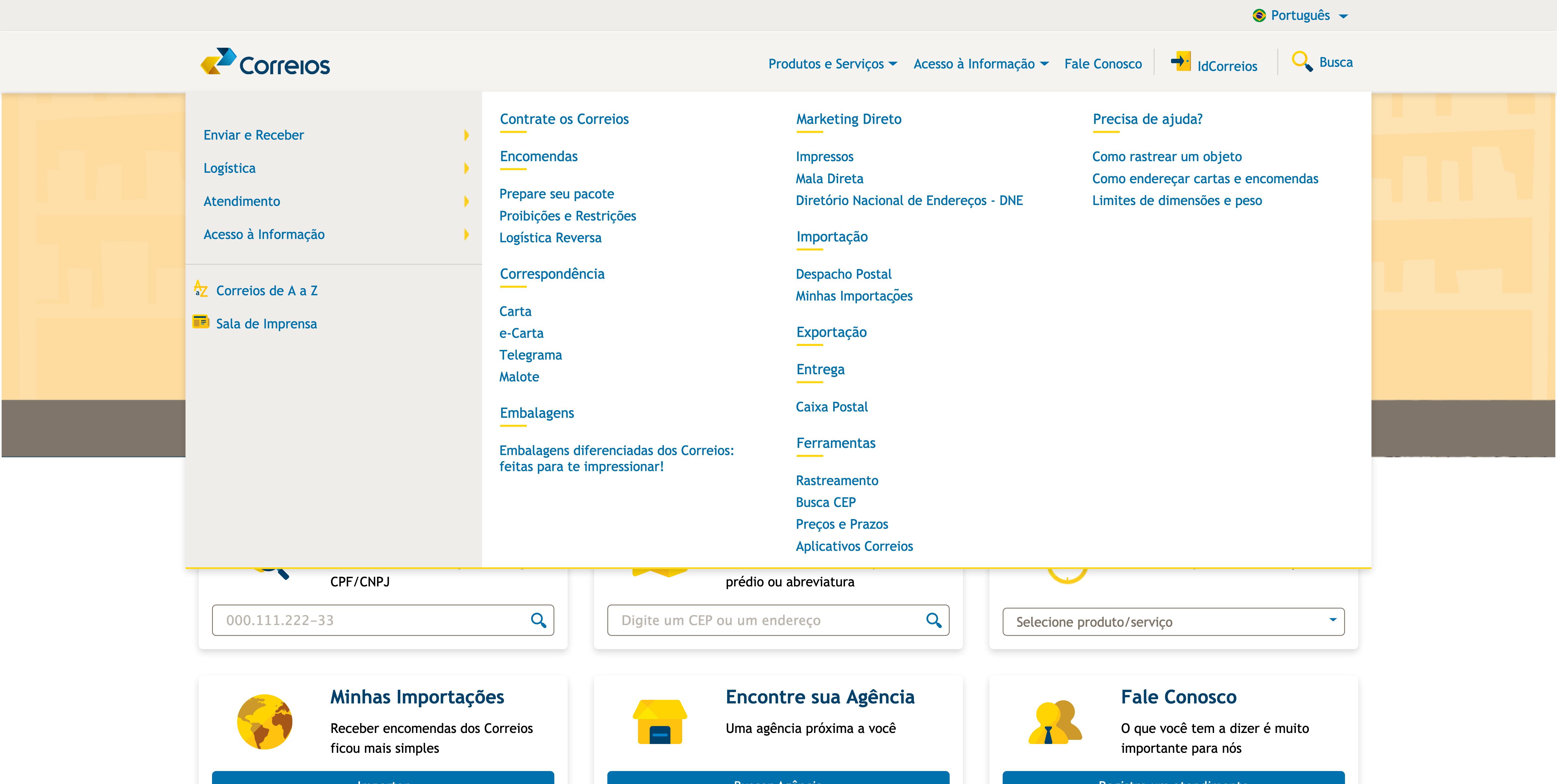 Correios Integrado Ao Tiny Erp Para Enviar Mercadorias